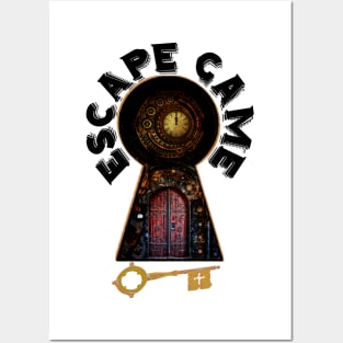 escape game Posters and Art